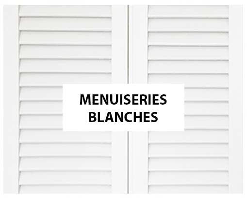 Menuiseries blanches